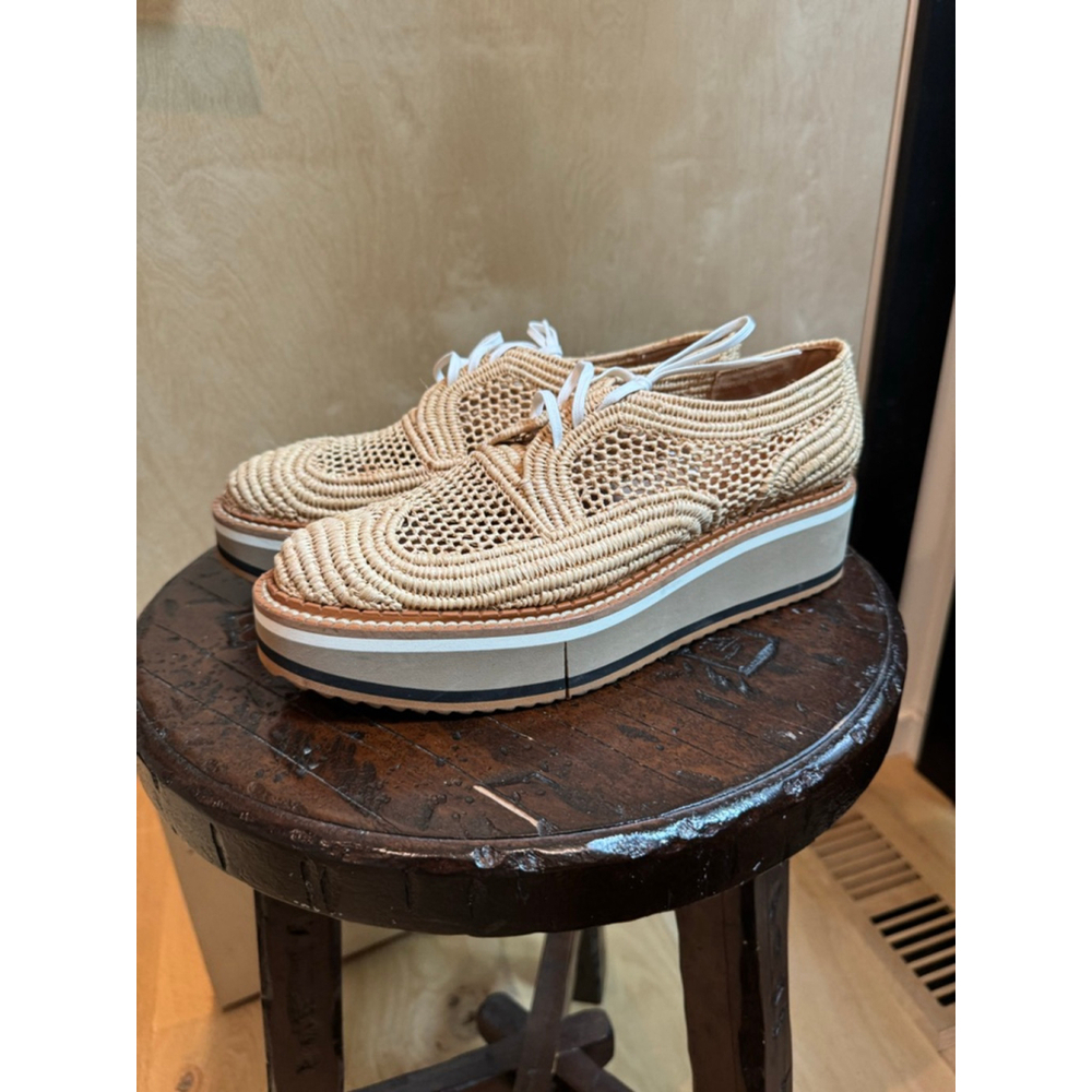 Clergerie Platform Raffia - Picture 2 of 7